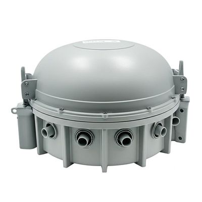 إغلاق القبة من الألياف البصرية مع الحد الأقصى للصفائح من 9 الصفائح IP درجة IP 68 وكل من 12 إلى 288 قلب